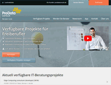 Tablet Screenshot of berater-it.de
